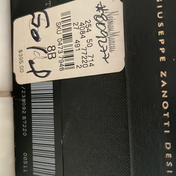 COPY - Giuseppe zanotti gold (bronze) thong - Picture 6 of 6